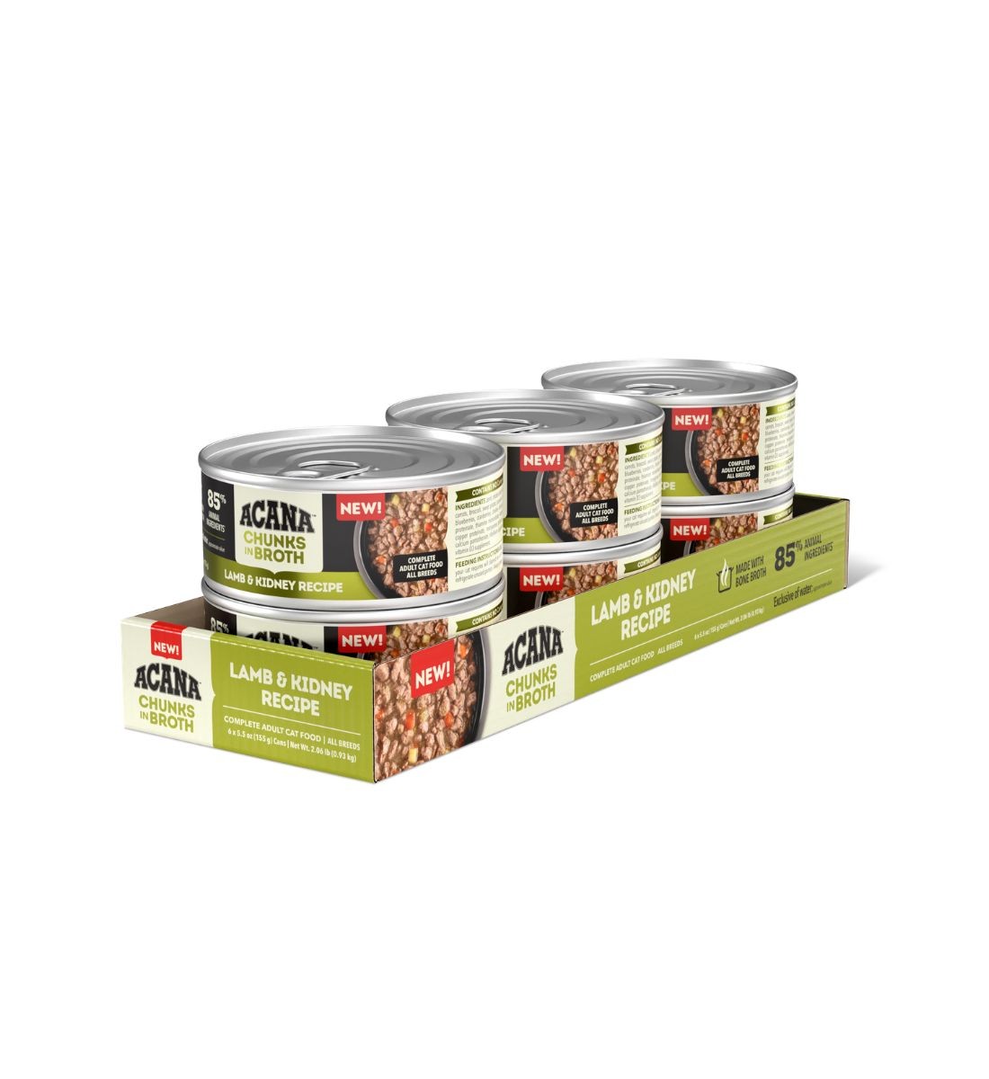 Acana Lamb & Kidney Recipe | 155g x 6