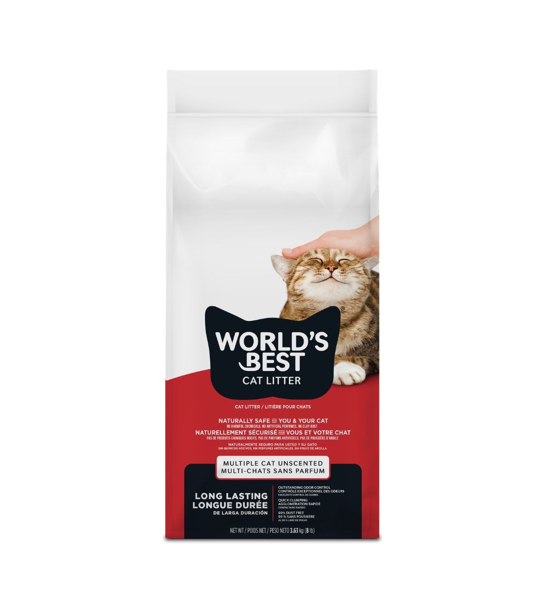 World's Best Cat Litter - Multi Cat Formula | 3.63kg